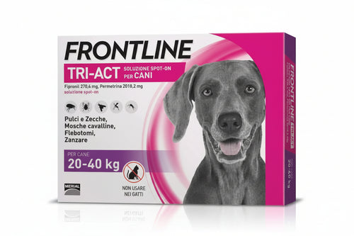 Frontline Triact Spoton Per Cani L In Confezione Da 6 Pipette Frontline