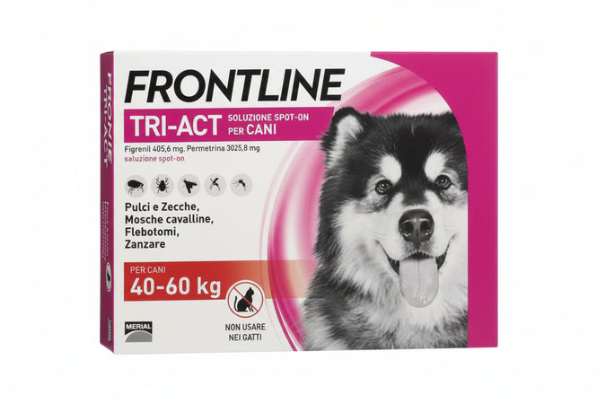 Frontline Triact Spoton Per Cani Xl In Confezione Da 6 Pipette Frontline