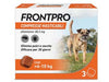 Frontpro Compresse Masticabili Per Cani Kg.410 Confezione 3 Compresse Frontpro