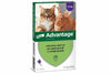 Antiparassitario Advantage Per Gatti E Conigli Oltre Kg.4 In Conf. Da 4 Pipette Spoton Advantage
