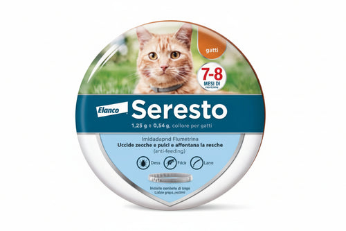 Collare Seresto Contro Pulci E Zecche Per Gatti Seresto