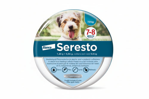 Collare Seresto Contro Pulci E Zecche Cani Fino A 8 Kg. Seresto