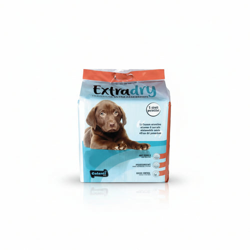 Traversine Assorbenti Per Cani Extradry Pz.15- - Cm.60X90 - 12 Pezzi Galanti