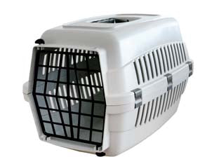 Trasportino In Plastica Per Cani E Gatti Cm.46X30X30