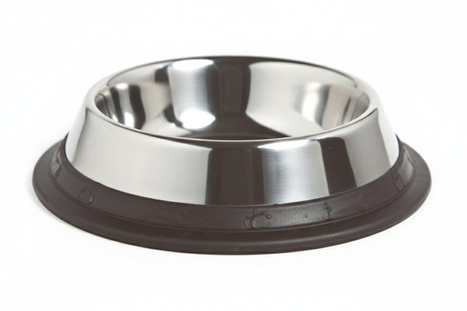 Ciotole In Acciaio Inox Per Cani Cm.34X9,5H. Capienza Lt.2,40