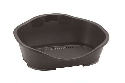 Lettino Sleeper Grigio Cm.56,5X42X24,2H. Mod.Sleeper 1 Stefanplast