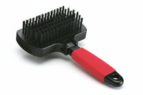 Cardatore Con Spazzola Gro 5982 P/Cani E Gatti Pelo Medio E Lungo Cm.17X10,5X5H. Ferplast