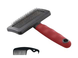 Spazzola Cardatrice Gro 5946 Large Per Cani Pelo Medio E Lungo Cm.16X5X11,4X3,3 Ferplast