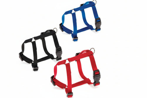 Pettorine Nylon Champion P Per Cani- - Taglia S Colore Rosso - 2 Pezzi Ferplast