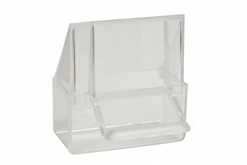 Mangiatoia Esterna Per Gabbia Uccelli- - Cm.7X4X8H. - 6 Pezzi