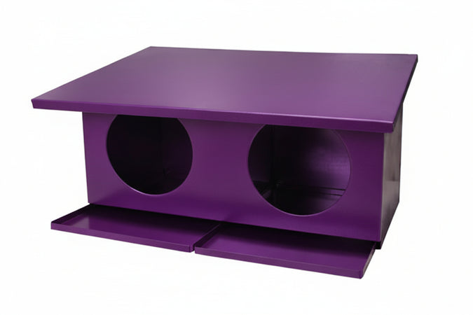 Colombaia A Due Posti- - Mm 620 X 310 X 300H - 2 Pezzi