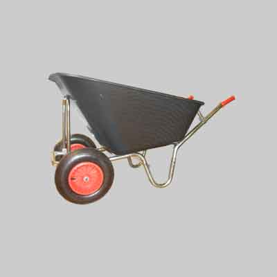 Carriola Vasca In Plastica 'Big' 240 Lt - Bpa Italy