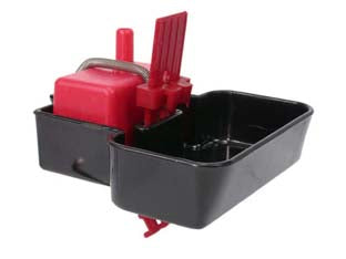 Abbeveratoio Automatico A Vaschetta Per Volatili Cm.6X13X12H. Novital