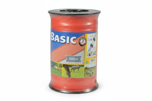 Fettuccia Per Elettrorecinzione Mm.40H, 12 Fili Inox, Carico Max Kg.130 Mt.200 Kerbl