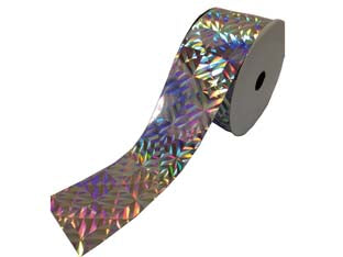 Nastro Riflettente Dissuasore- - Mm.70H. Rotoli Da Mt.100 - 3 Pezzi Feudo