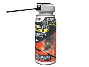 Repellente Topi E Ratti Spray Ml.400- - Bomboletta Ml.400 - 3 Pezzi Zapi