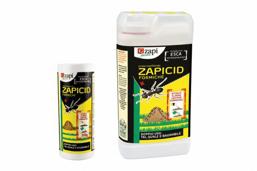 Insetticida Antiformiche Zapicid Microgranuli Flacone Spargiprodotto- - Gr.500 Flacone Spargiprodotto - 3 Pezzi Zapi