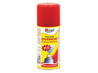 Insetticida Overcid Spray Autosvuotante- - Ml.150 In Bombola Spray - 8 Pezzi Zapi
