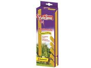 Bastoncini Antizanzare Citronella Pz.4 - 12 Pezzi Vulcano