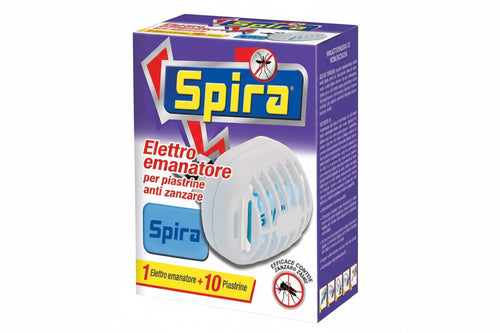 Elettroemanatore + 10 Piastrine Trmx4 - 4 Pezzi Spira