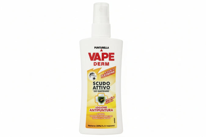 Lozione Antipuntura Derm Scudo Attivo- - Flacone Spray Ml.100 - 12 Pezzi Vape