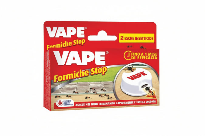 Esca Insetticida Per Formiche- Conf. Da Pz.2 - 12 Pezzi Vape