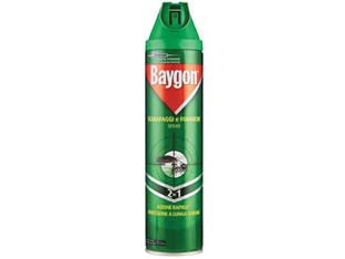 Baygon Insetticida Scarafaggi E Formiche Spray- - Ml.400 - 12 Pezzi Baygon
