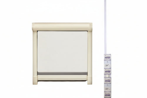 Zanzariera Kit A Molla Frizionata Colore Bianco Cm.100X170H. Vette