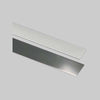 Profilo Per Rivestimento Piatto 20X2 Mm - Satinato - Barra 2 Mt 750 - 10 Metrilineari- Arcansas