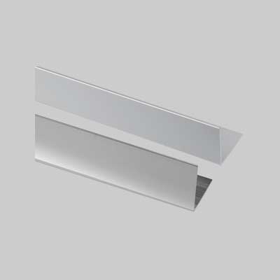 Profilo Per Rivestimenti Angolari 30X30X1 Mm- Satinato - Barra 2 Mt 855 - 10 Metrilineari- Arcansas