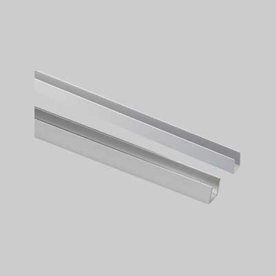 Profilo Per Rivestimenti Tipo 'U' 10X15X1 Mm - Satinato - Barra 2 Mt - 10 Metrilineari- Arcansas