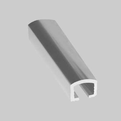 Listello Per Rivestimenti 'Arrotondato' H. 10X6 Mm - Lucido - 2,50 Mt - 2 Metrilineari