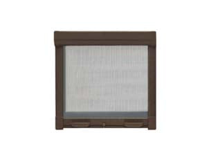 Zanzariera A Rullo Verticale Con Frizione Colore Marrone Cm.80X160H. Sangiorgio