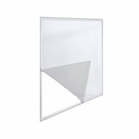 Zanzariera Per Finestre In Poliestere Con Nastro Velcro 2 Teli- - Cm.75X250 - Nera - 4 Pezzi Sangiorgio