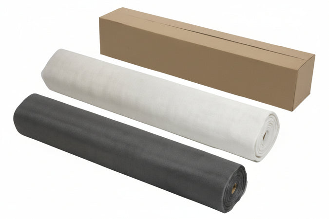 Zanzariera In Fibra Vetro Extra- - Maglia 18/16 - Cm.60 X Mt.50 - Colore Bianco - 1 Rotolo Vette