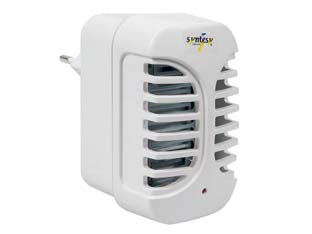 Sterminatore Mini Con Luce A Led Per Zanzare Mm.55X65X95H. Syntesy