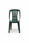Sedia Da Giardino Stella Verde Cm.46X53X86H. Peso Kg.2,58
