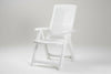 Poltrona Da Giardino Tampa Bianca Cm.60X61X109H. Peso Kg.6
