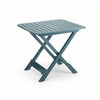 Tavolo Da Giardino Pieghevole Tevere Verde Cm.79X72X70H. Cm.79X72X70H. Peso Kg.7,3