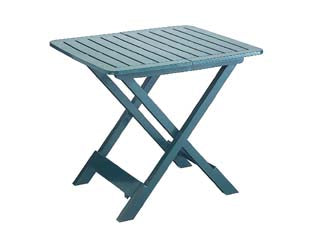 Tavolo Da Giardino Pieghevole Tevere Verde Cm.79X72X70H. Cm.79X72X70H. Peso Kg.7,3