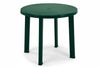 Tavolo Da Giardino Tondo Verde Cm.90X72H. Ø Cm.90X72H. Peso Kg.6,3