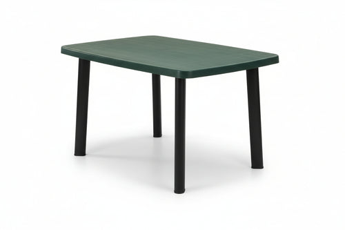 Tavolo Da Giardino Faro Verde Cm.135X82X72H. Cm.137X85X72H. Peso Kg.9,5