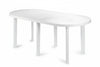 Tavolo Da Giardino Tavolo 180 Bianco Cm.181X90X72H. Cm.181X90X72H. Peso Kg.13,4