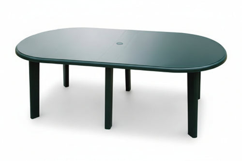 Tavolo Da Giardino Tavolo 180 Verde Cm.181X90X72H. Cm.181X90X72H. Peso Kg.13,4