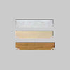 Battiscopa Per Laminato 'Fix' Col. Rovere Bianco Per Col. Lodos E Bora - 2,4 Metrilineari