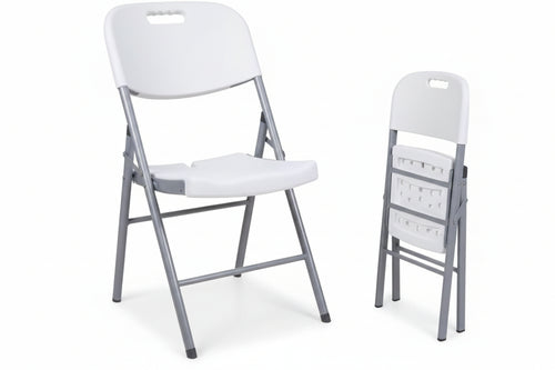 Sedia Pieghevole In Hdpe Cm.45X50X88H. Vette