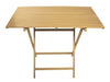 Tavolo Picnic Singolo In Legno Colore Naturale Cm.60X100