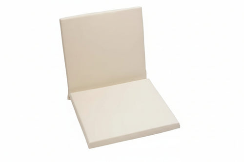 Cuscino Imbottito Con Schienale Basso Cm.42X42X45H. Spessore Cm.4