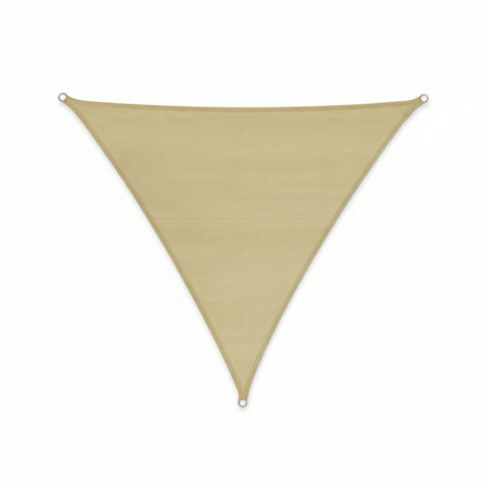 Vela Ombreggiante Hdpe Triangolare Beige Mt.3X3X3 Vette