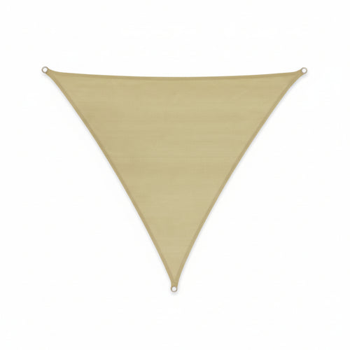 Vela Ombreggiante Hdpe Triangolare Beige Mt.3X3X3 Vette